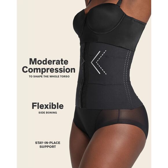 Leonisa NWT 3-Belt Custom Waist Cincher with Lumbar Support M/L - Picture 5 of 6